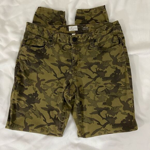 Style & Co Camo Low Rise Jeggings - Picture 1 of 6